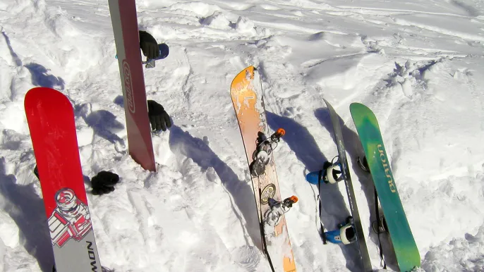 Snowboards (Foto: David Jufer)